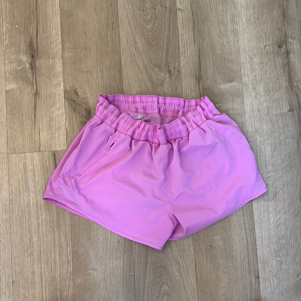 All in Motion Pink Athletic Shorts Lightweight Elastic Waist
